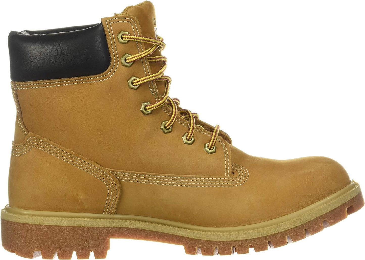 Women'S Direct Attach 6 Inch Steel Safety Toe Insulated Waterproof Industrial Work Boot, Wheat Nubuck, 10