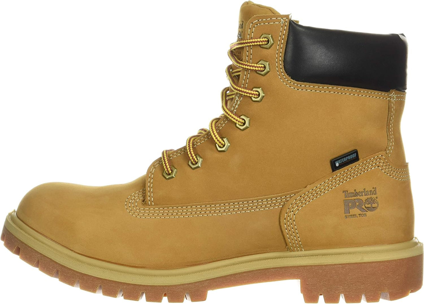 Women'S Direct Attach 6 Inch Steel Safety Toe Insulated Waterproof Industrial Work Boot, Wheat Nubuck, 10